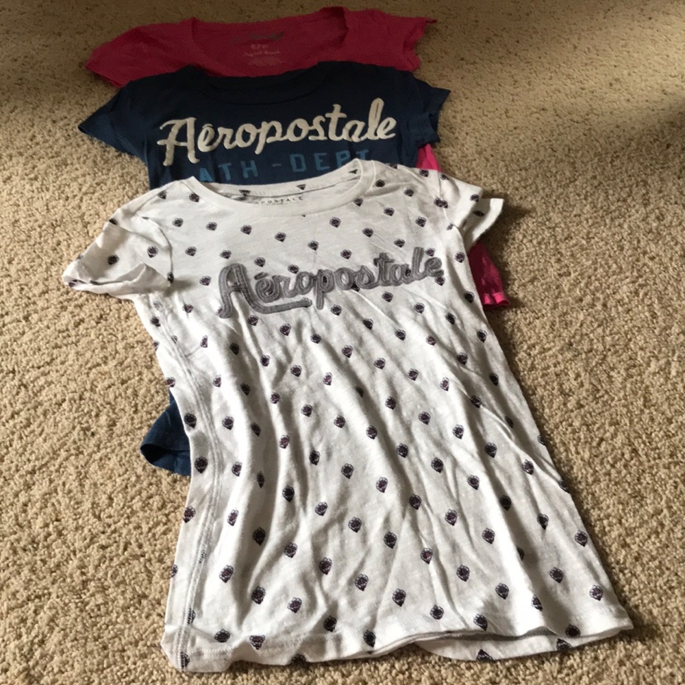 THREE t shirts